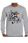 Blazing Trails With Rhythm Long Sleeve Tee