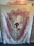 Rest – The Mary Experience Woven Blanket (Luke 10:39)