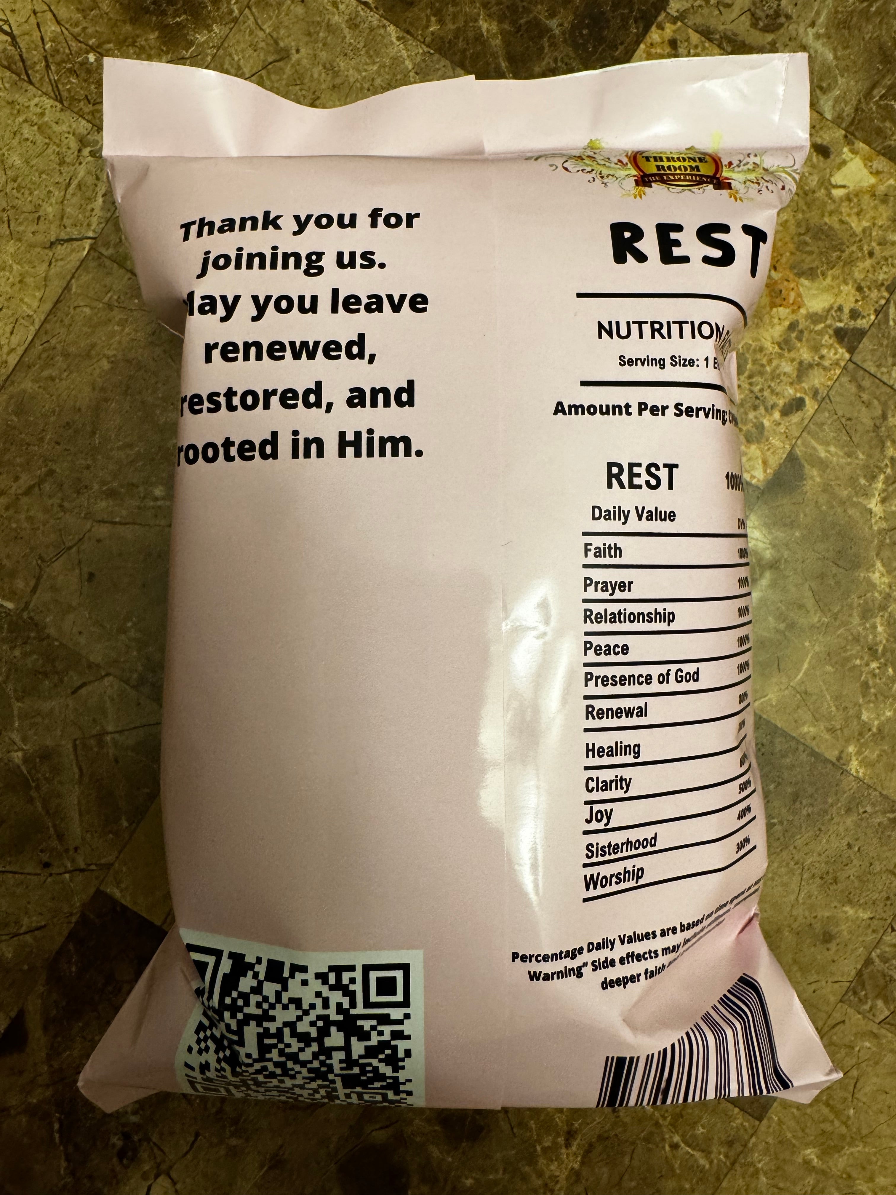 Rest Essential Self-Care Pouch – Faith-Inspired Wellness Kit