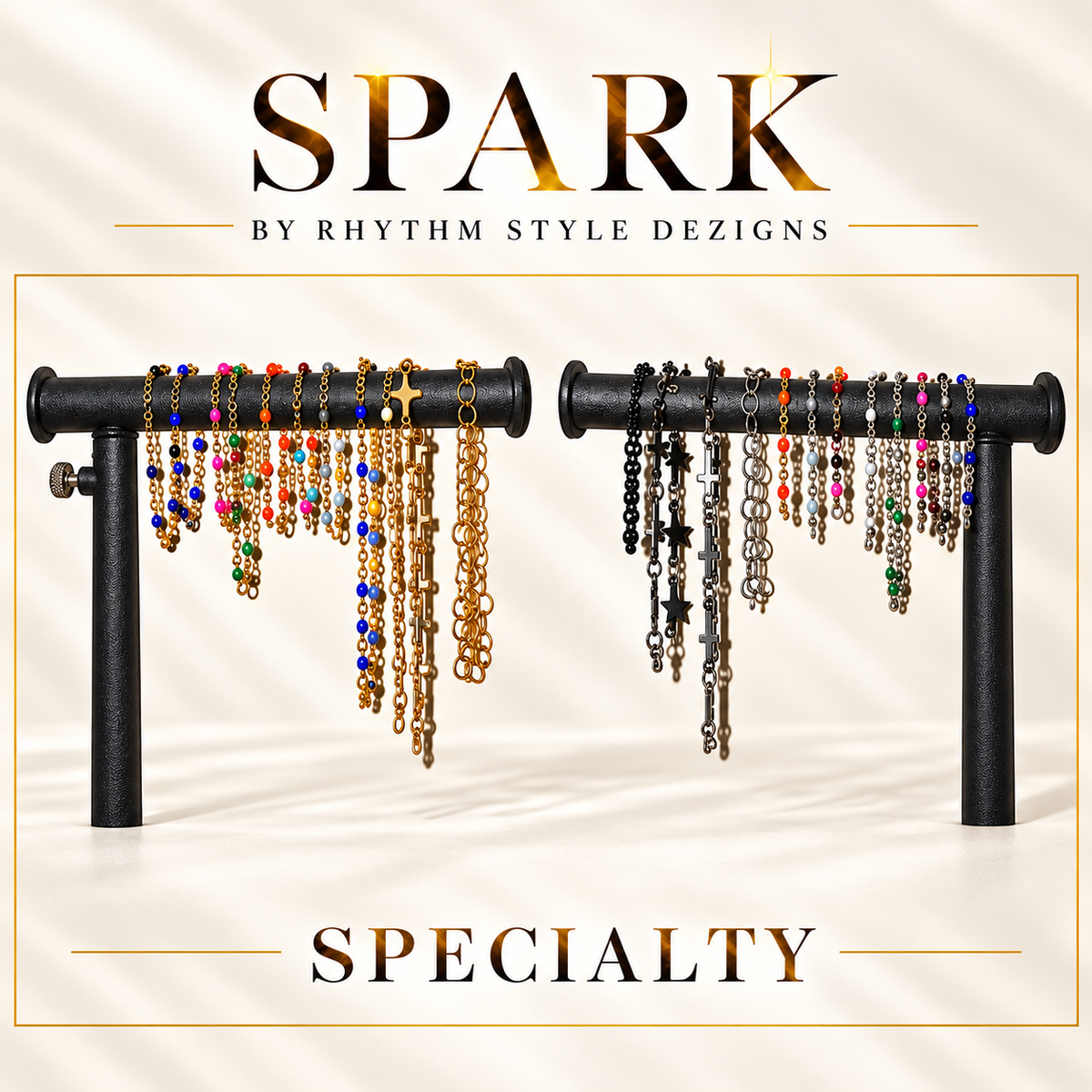 Specialty Permanent Jewelry Chains | Spark by Rhythm Style Dezigns